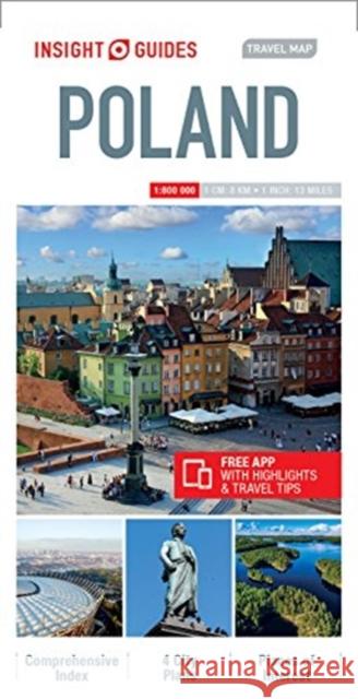 Insight Guides Travel Map Poland Insight Guides 9781786719836 APA Publications