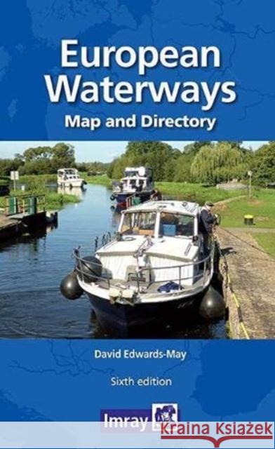 Map of European Waterways Imray 9781786792440