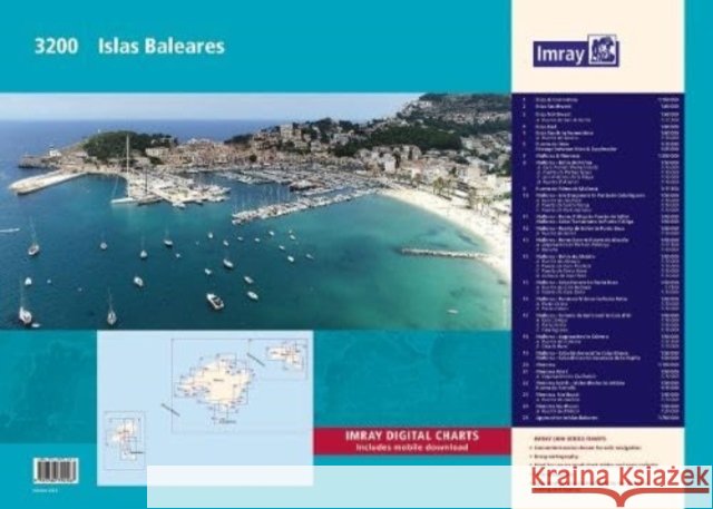 3200 Islas Baleares Chart Pack Imray 9781786794567