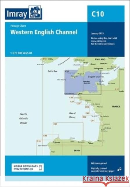 Imray Chart C10: Western English Channel Passage Chart Imray 9781786794611