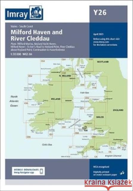 Imray Chart Y26: Milford Haven Imray 9781786794673