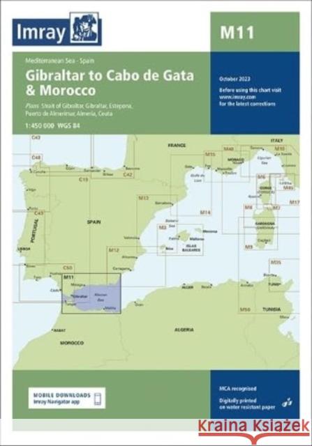 M11: Gibraltar to Cabo de Gata and Morocco Imray 9781786795113