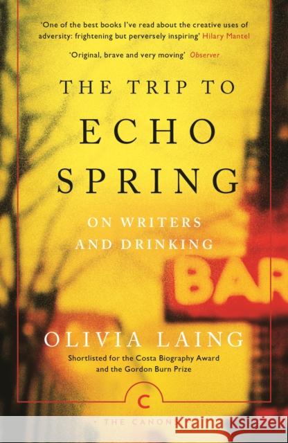 The Trip to Echo Spring: On Writers and Drinking Laing, Olivia 9781786891600