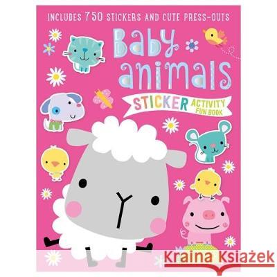Baby Animals Sticker Activity Book Dawn Machell 9781786929594