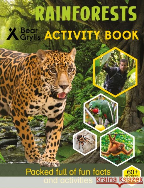 Bear Grylls Sticker Activity: Rainforest Bear Grylls   9781786960856 Bonnier Zaffre