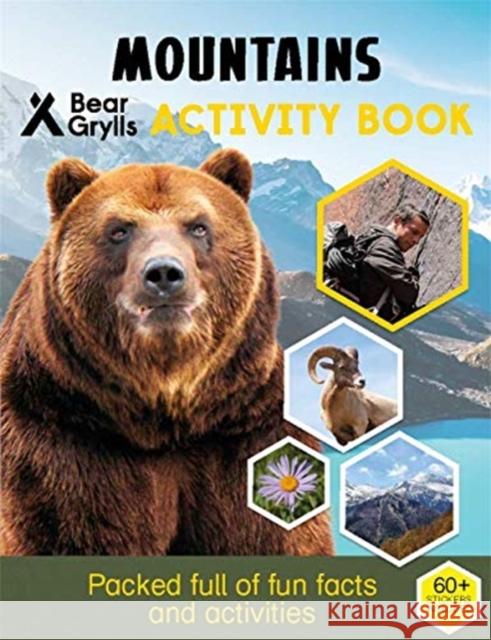 Bear Grylls Sticker Activity: Mountains Bear Grylls   9781786961327 Bonnier Zaffre