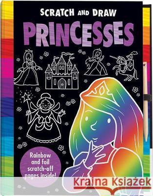 Scratch & Draw Princess - Scratch Art Activity Book Nat Lambert Barry Green  9781787007192 Imagine That Publishing Ltd