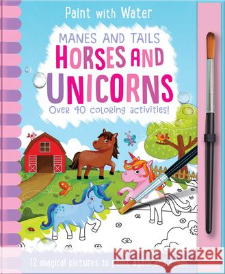 Manes and Tails - Horses and Unicorns, Mess Free Activity Book Copper, Jenny 9781787009592