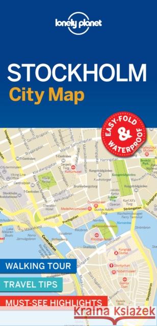 Lonely Planet Stockholm City Map Lonely Planet 9781787014480 Lonely Planet Global Limited