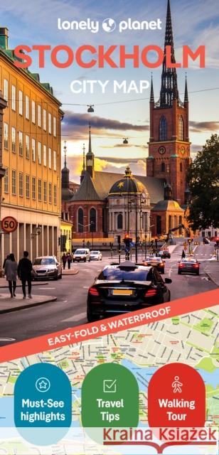 Lonely Planet Stockholm City Map: Durable, Waterproof, Easy-Fold Planning Map with Attractions & Walking Tours Lonely Planet 9781787016613 Lonely Planet