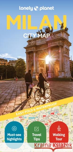 Lonely Planet Milan City Map Lonely Planet 9781787017191 Lonely Planet