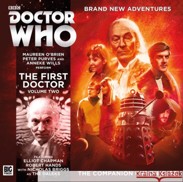 The Companion Chronicles: The First Doctor Volume 2 John Pritchard, David Bartlett, Una McCormack, Guy Adams, Rob Harvey, Lee Binding, Lisa Bowerman, Helen Goldwyn, Maureen 9781787030060