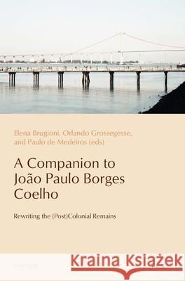 A Companion to João Paulo Borges Coelho: Rewriting the (Post)Colonial Remains Pazos-Alonso, Cláudia 9781787079861 Peter Lang Ltd, International Academic Publis