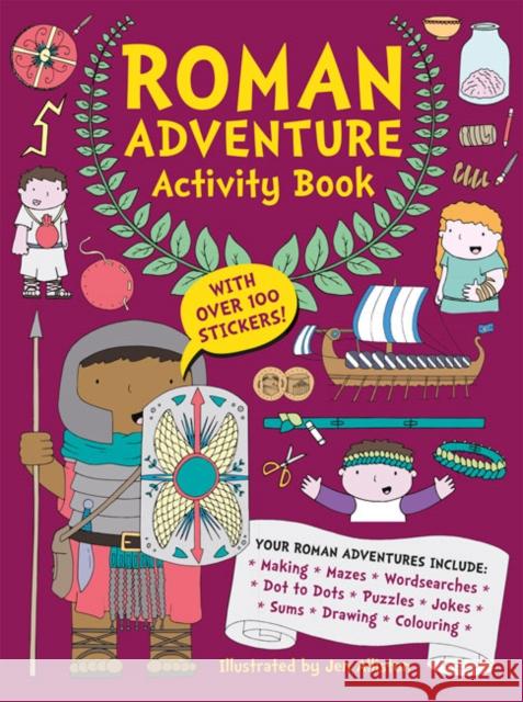 Roman Adventure Activity Book Jen Alliston 9781787080423 Button Books