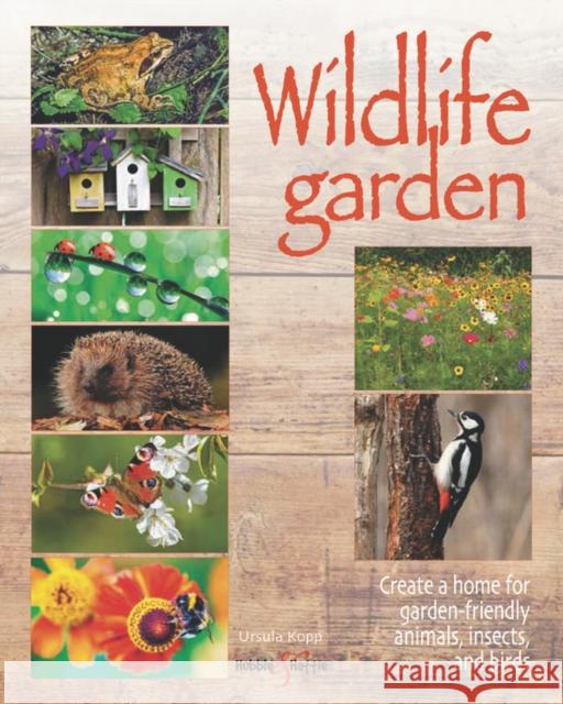 Wildlife Garden: Create a Home for Garden-Friendly Animals, Insects and Birds Ursula Kopp 9781787116009 David & Charles