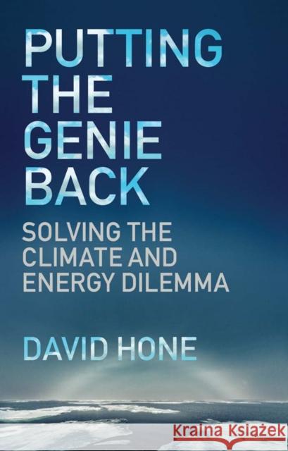 Putting the Genie Back: Solving the Climate and Energy Dilemma David Hone 9781787144484