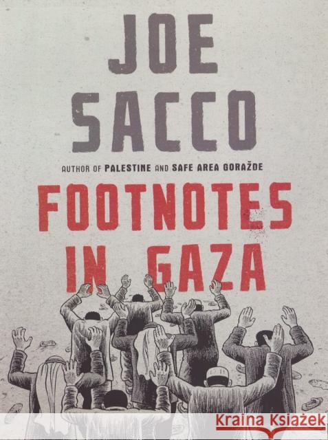 Footnotes in Gaza Joe Sacco 9781787332010