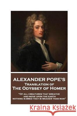 The Odyssey of Homer translated by Alexander Pope: 