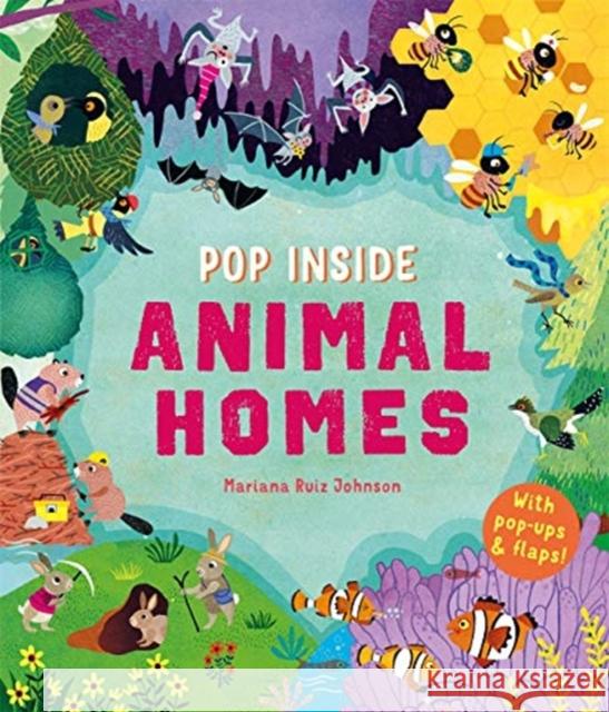 Pop Inside: Animal Homes Mariana Ruiz Johnson Ruth Symons  9781787410428 Templar Publishing