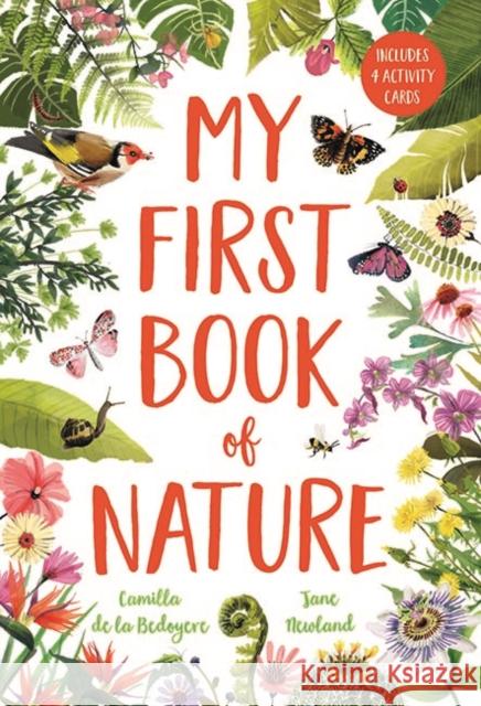 My First Book of Nature: (with wipe-clean spotting cards) Camilla De La Bedoyere Jane Newland  9781787410695 Templar Publishing