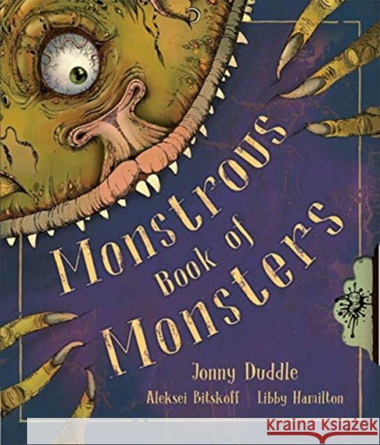 Monstrous Book Of Monsters Jonny Duddle 9781787416895