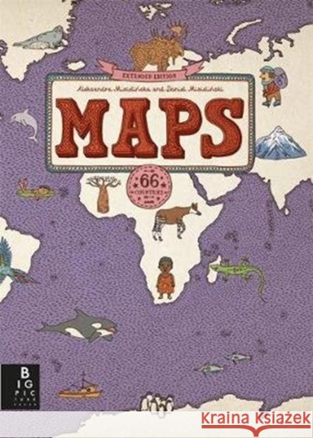 MAPS: Deluxe Edition Aleksandra and Daniel Mizielinski Aleksandra and Daniel Mizielinski  9781787417199 Templar Publishing