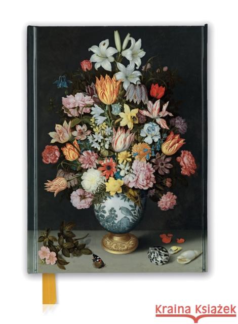 National Gallery: Bosschaert the Elder: Still Life of Flowers (Foiled Journal) Flame Tree Studio 9781787550261 Flame Tree Publishing