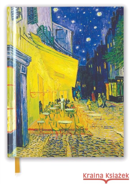 Van Gogh: Café Terrace (Blank Sketch Book) Flame Tree Studio 9781787550773