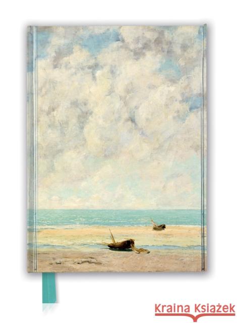 Gustave Courbet: The Calm Sea (Foiled Journal) Flame Tree Studio 9781787555501 Flame Tree Publishing