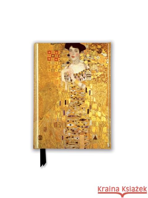 Gustav Klimt: Adele Bloch Bauer I (Foiled Pocket Journal) Flame Tree Studio 9781787555778