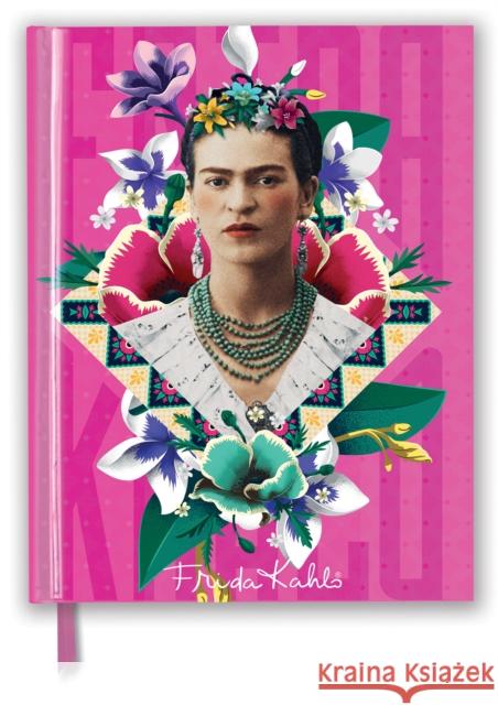 Frida Kahlo Pink (Blank Sketch Book) Flame Tree Studio 9781787555976