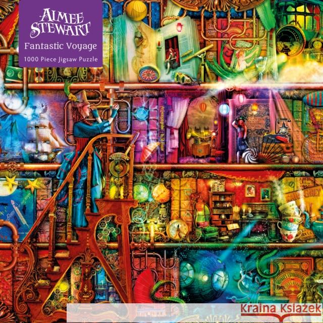 Fantastische Reise (Puzzle) Flame Tree Studio 9781787556041 Flame Tree Publishing