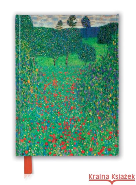 Gustav Klimt: Poppy Field (Foiled Journal) Flame Tree Studio 9781787558014 Flame Tree Publishing