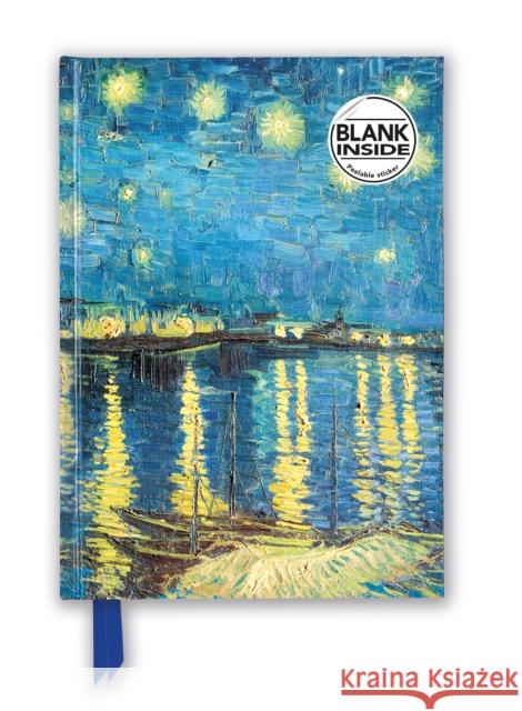 Vincent van Gogh: Starry Night over the Rhone (Foiled Blank Journal)  9781787558571 Flame Tree Publishing