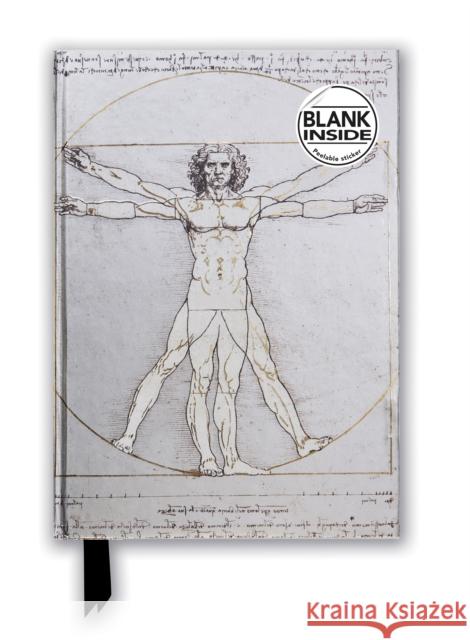 Leonardo da Vinci: Vitruvian Man (Foiled Blank Journal)  9781787558618 Flame Tree Publishing