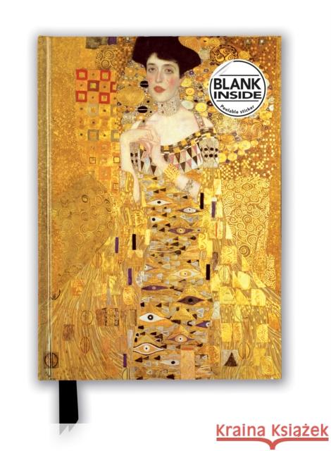 Gustav Klimt: Adele Bloch Bauer I (Foiled Blank Journal) Flame Tree Studio 9781787558625