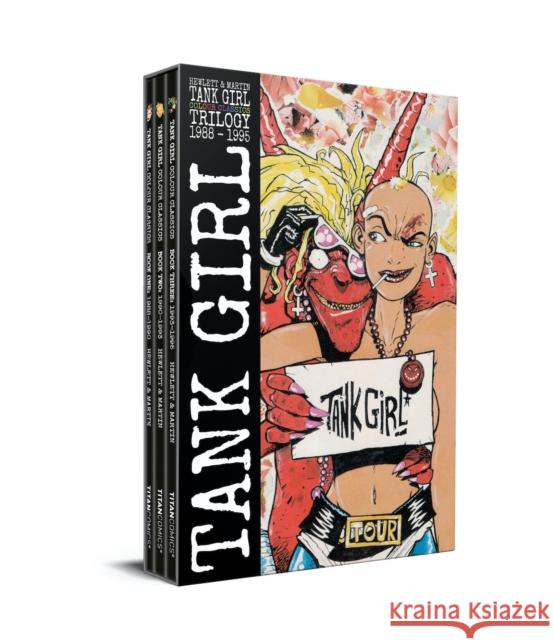 Tank Girl: Colour Classics Trilogy (1988-1995) Boxed Set Alan Martin 9781787739468