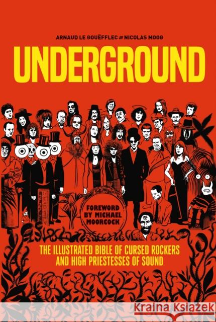 Underground: Cursed Rockers and High Priestesses of Sound Arnaud L Nicolas Moog 9781787740259 Titan Comics