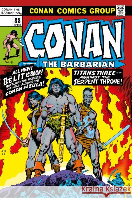 Conan The Barbarian: The Original Comics Omnibus Vol.4 Roy Thomas 9781787744097 Titan Comics