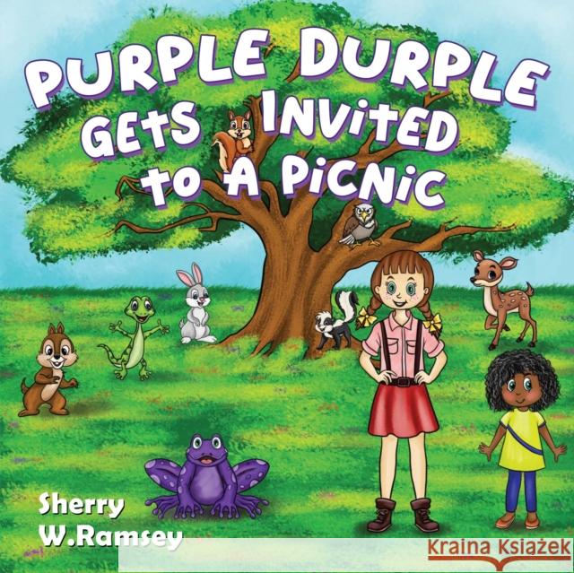 Purple Durple Gets Invited to a Picnic Sherry W. Ramsey 9781787882966 Nightingale Books