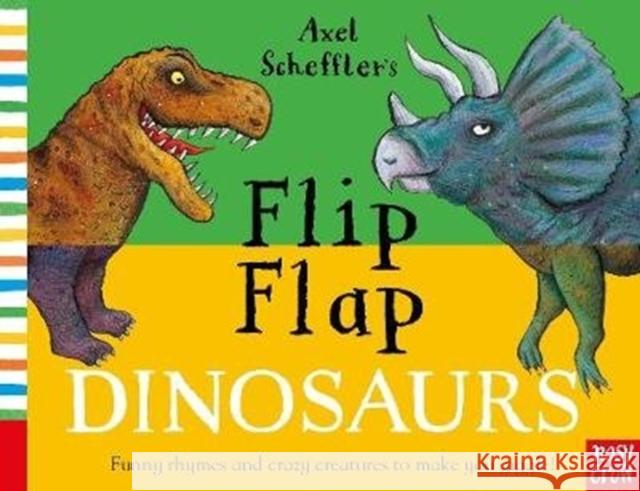 Axel Scheffler's Flip Flap Dinosaurs Scheffler, Axel 9781788003315