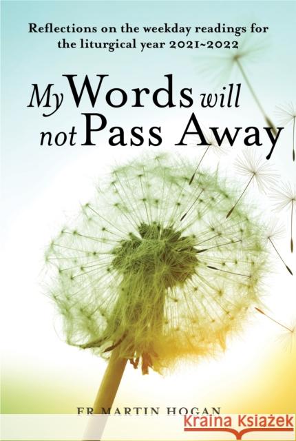 My Words Will Not Pass Away: Reflections on the Weekday Readings for the Liturgical Year 2021/22 Martin Hogan 9781788125024 Messenger Publications