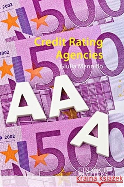 Credit Rating Agencies Giulia Mennillo 9781788211925 Agenda Publishing