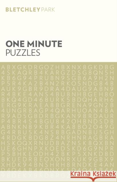 Bletchley Park One Minute Puzzles Arcturus Publishing 9781788280419