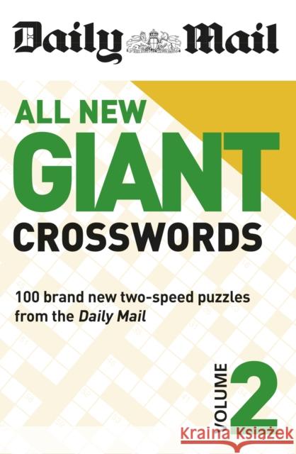 Daily Mail All New Giant Crosswords 2 Daily Mail 9781788403818