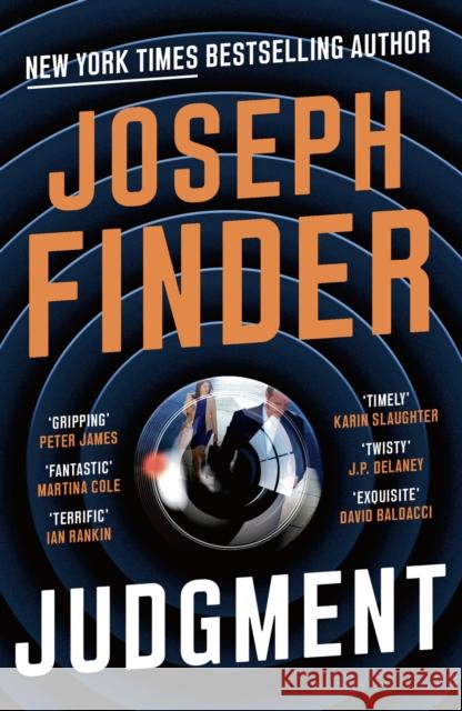 Judgment Joseph Finder   9781788544597 Bloomsbury Publishing PLC