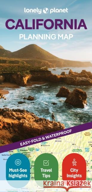 Lonely Planet California Planning Map Lonely Planet 9781788685917 Lonely Planet