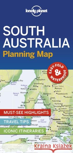 Lonely Planet South Australia Planning Map Lonely Planet 9781788686075 Lonely Planet