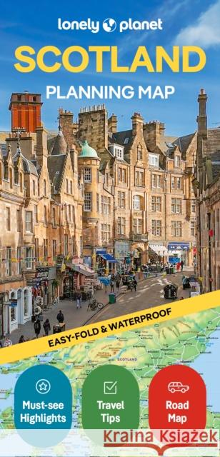 Lonely Planet Scotland Planning Map Lonely Planet 9781788688796 Lonely Planet