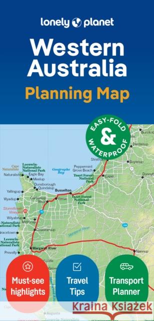 Lonely Planet Western Australia Planning Map Lonely Planet 9781788688994 Lonely Planet Global Limited